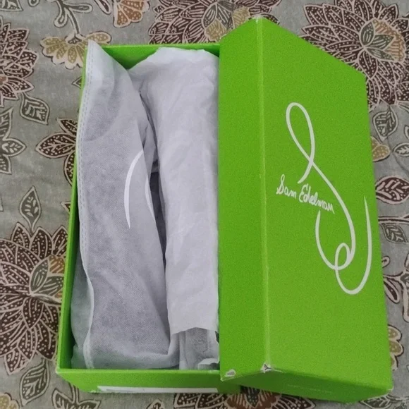 Sam Edelman Raffia  Black Mesh Ballet Flat - Picture 9 of 10